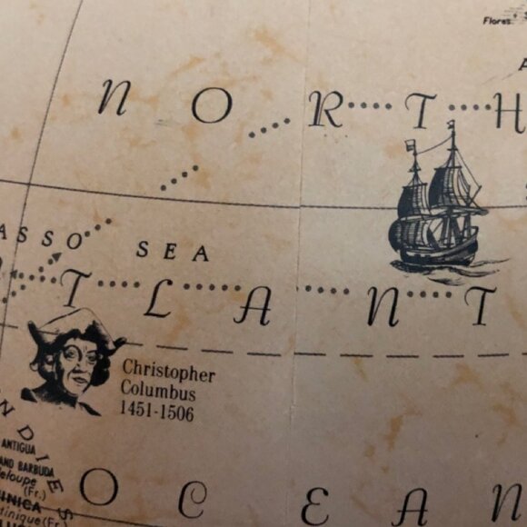 Morgan Globe 12” Diameter, by Replogle World Classic Series, Hardwood Base - Picture 8 of 16